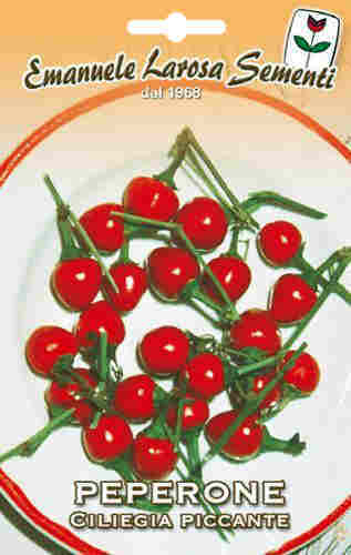 Piment Rond Cerise Rouge  Fort Pour Suspendre