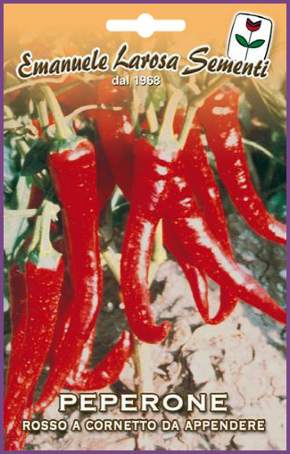 Piment Long Rouge Corne de Bouc